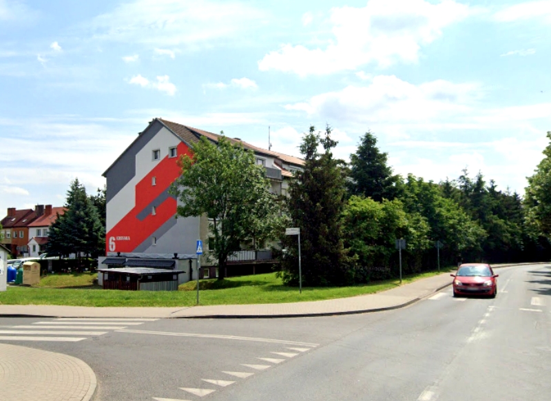 widok na ul. Kossaka